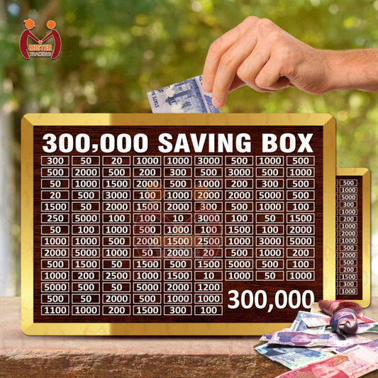 300,000 Saving Box  Money Saving